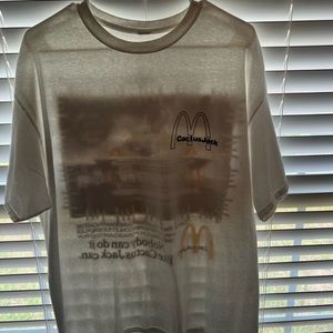 Cactus Jack McDonald’s white t-shirt Travis Scott